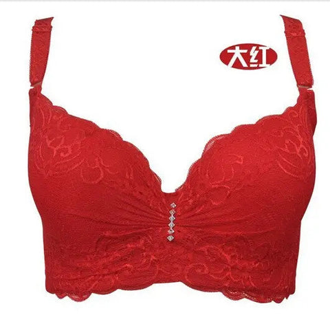 3/4 Cup Lace Push Up Bra