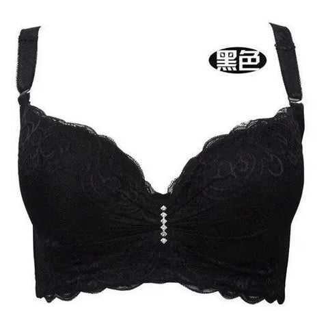 3/4 Cup Lace Push Up Bra