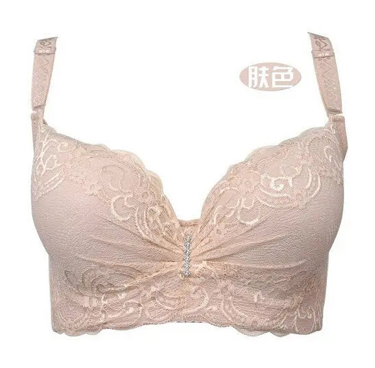 3/4 Cup Lace Push Up Bra