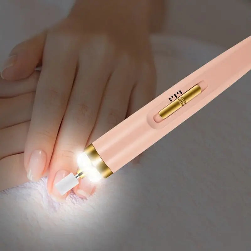 5 In 1 Electric Nail Set Manicure Machine Nail Drill File Grinder Grooming Kit Polisher Remover ANB94
