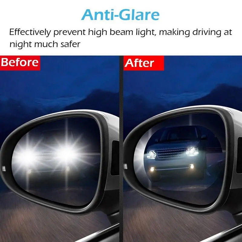 Pack Of 4 Pairs Car Anti-Water Mist Film The Perfect Solution For Clear And Rainproof Rearview Mirrors ANB94