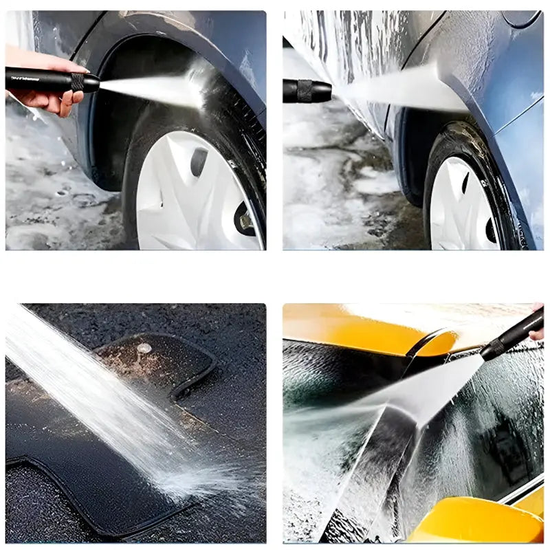 Pack of 2 Multi-Functional High-Pressure Metal Water Spray Nozzles ANB94