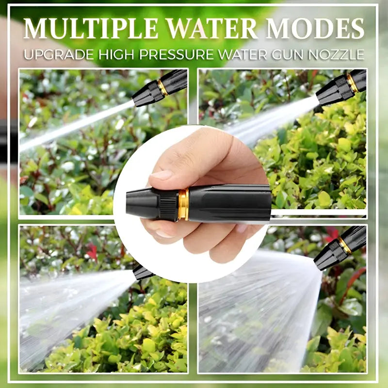 Pack of 2 Multi-Functional High-Pressure Metal Water Spray Nozzles ANB94