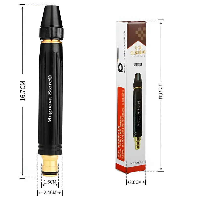 Pack of 2 Multi-Functional High-Pressure Metal Water Spray Nozzles ANB94
