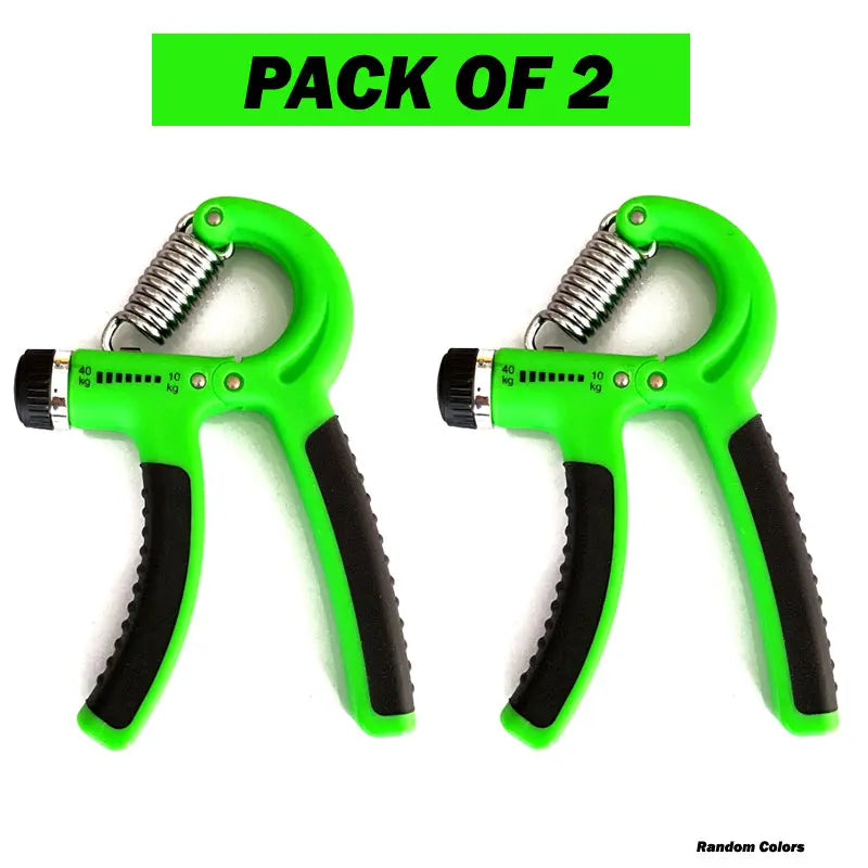 Set of 2 Adjustable Heavy Grippers (10-40Kg) for Fitness, Hand Exerciser, Grip Wrist, and Finger Strength Training ANB94