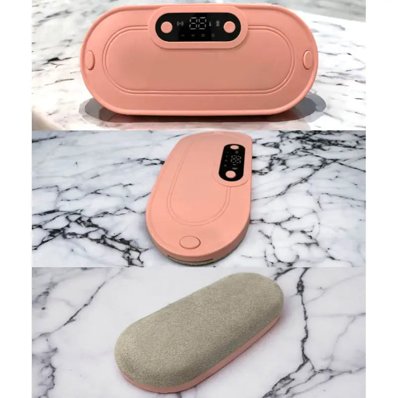 Smart Menstrual Heating Pad With Digital Display Vibrating Relief And Warm Palace Belt For Waist Pain And Cramps ANB94