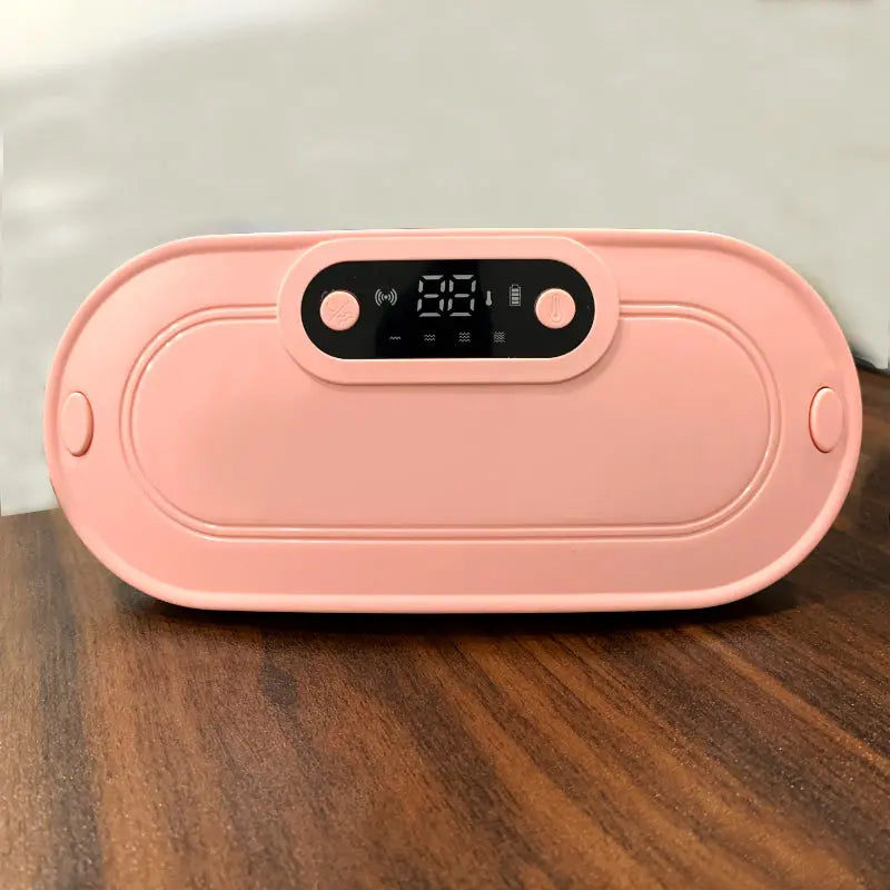 Smart Menstrual Heating Pad With Digital Display Vibrating Relief And Warm Palace Belt For Waist Pain And Cramps ANB94