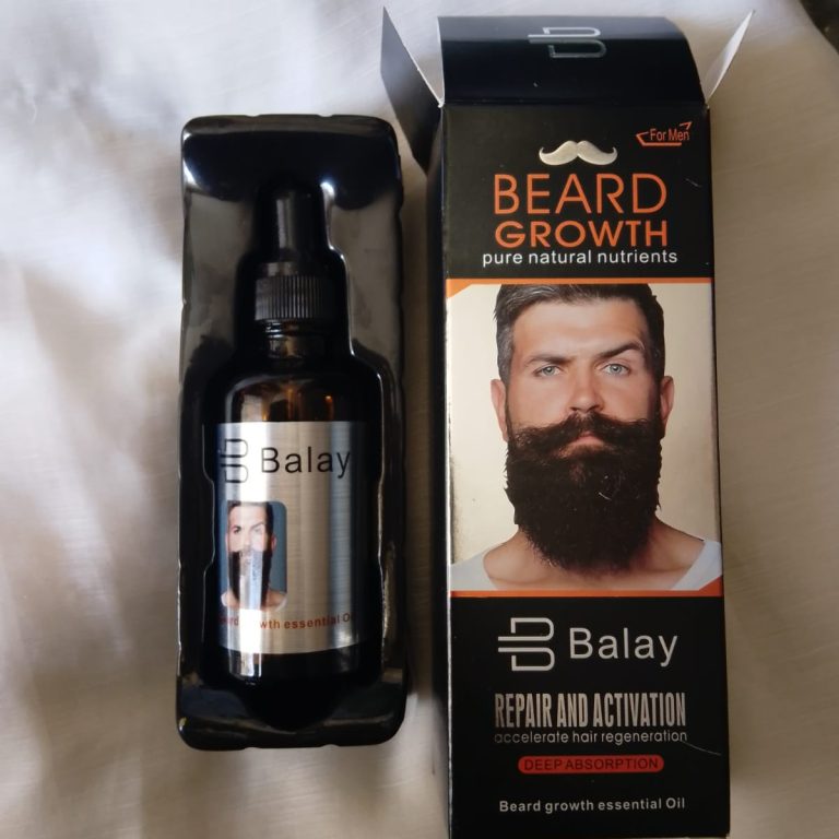 Balay Original Beard Growth Essential Oil for Men – Pure Natural Nutrients – Accelerates Hair Regeneration – Deep Absorption – Best-Selling Beard Repair &amp; Activation Oil – 50ml  &nbsp;