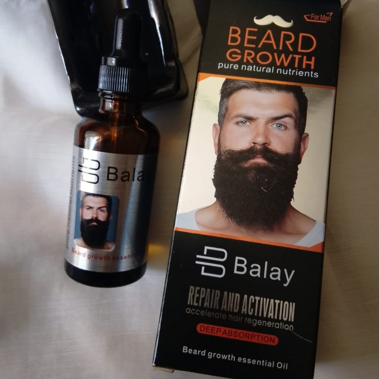Balay Original Beard Growth Essential Oil for Men – Pure Natural Nutrients – Accelerates Hair Regeneration – Deep Absorption – Best-Selling Beard Repair &amp; Activation Oil – 50ml  &nbsp;