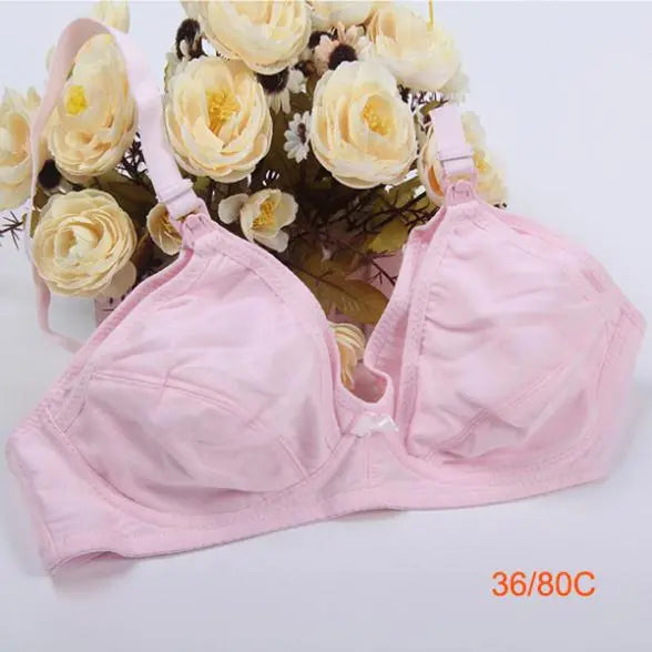 Women Breastfeeding Wire Free Maternity Nursing Vest Pregnant Feeding Bras ANB94