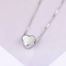Magnetic Heart Silver Pendant