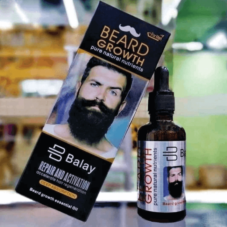 Balay Original Beard Growth Essential Oil for Men – Pure Natural Nutrients – Accelerates Hair Regeneration – Deep Absorption – Best-Selling Beard Repair &amp; Activation Oil – 50ml  &nbsp;