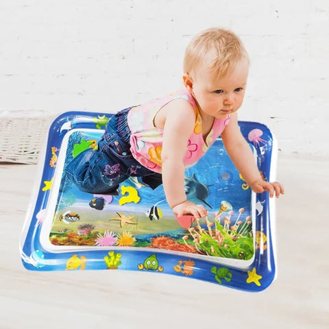 Sale Inflatable Leakproof Water Mat For Kids / Inflatable Tummy Time Mat – Random Color