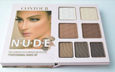 Uratm Beauty 4 In 1 Professional Makeup Book Palette – All-in-one Eyeshadow, Eyebrow Powder, Concealer, Blusher & Highlighter Kit